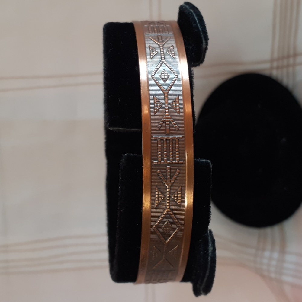 Southwest Style Copper Cuff Bracelet